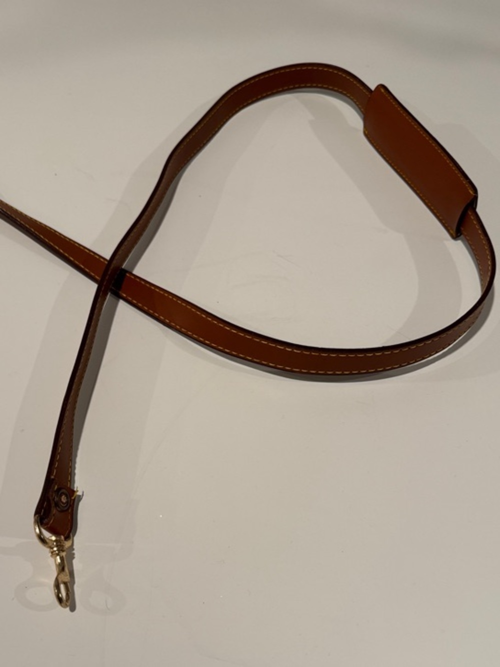 Brown Leather Crossbody Strap for Women